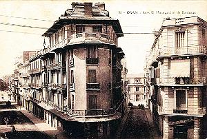 Oran - Rues El-Moungar et Bordeaux